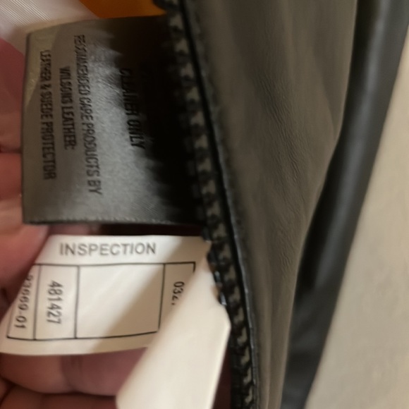 WILSON LEATHER MAXIMA,BLACK JACKET!,size L - Picture 13 of 16